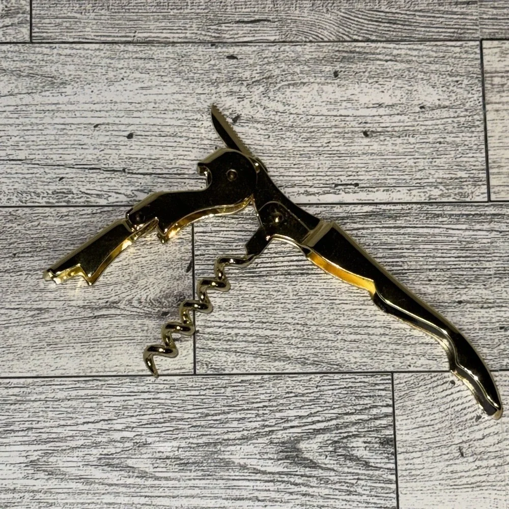 Viski's Gold Corkscrew Waiters Key Foil Cutter‎ 7